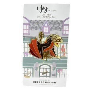 LitJoy Magical Dragon Harry Potter Horntail Critter Collection Enamel Pin